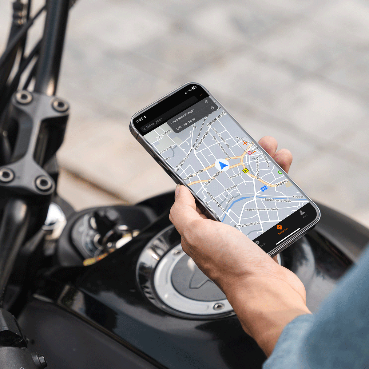 GPX import now permanently integrated in the app TILSBERK headup